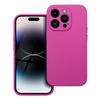 Futerał SILICONE 2mm do IPHONE 14 Pro róż