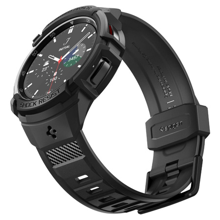 Spigen RUGGED ARMOR „PRO“ GALAXY Watch 6 CLASSIC (47 MM) MATTSCHWARZ