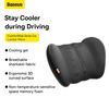 Cooling lumbar pillow for car Baseus ComfortRide - black
