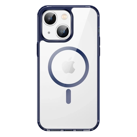 Dux Ducis Clin2 etui iPhone 14 Plus magnetyczny pokrowiec MagSafe niebieskie