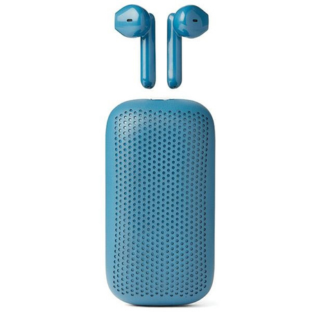Lexon Speakerbuds Słuchawkibezprzewodowe z głośnikiem bluetooth niebieski/blue LA127B