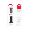 FORCELL F-DESIGN FA05 pasek nylonowy do APPLE Watch 42 / 44 / 45 / 49 mm czarny