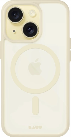 LAUT Huex Protect Hülle mit MagSafe für iPhone 14 Plus / 15 Plus - Gelb