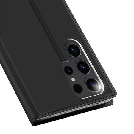 Dux Ducis Skin Pro Hülle für Samsung S24 Ultra mit Klappe - Schwarz
