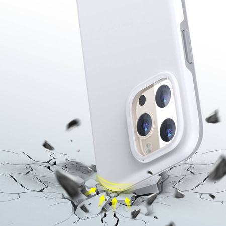 Choetech MFM Anti-drop case etui do iPhone 13 Pro biały (PC0113-MFM-WH)