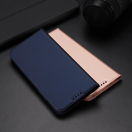 Dux Ducis Skin Pro Hülle für Oppo Reno 8 Pro Flip Cover Card Wallet Stand schwarz