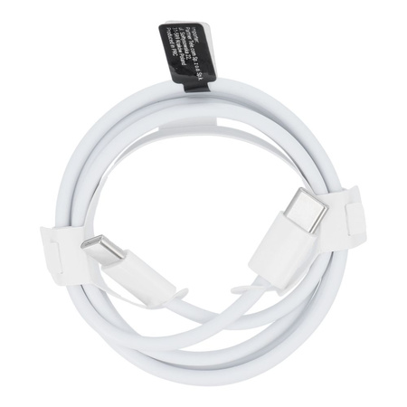 Kabel Typ C do Typ C 3.0 PD 30W HD26 BOX biały 1 metr