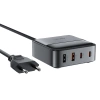 Acefast Z6 GaN Tischladegerät 2x USB-A / 2x USB-C PD 65W - Schwarz