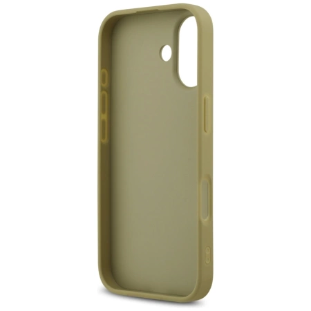 Guess Fixed Glitter Big 4G case for iPhone 17 - gold