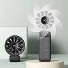 Mini wentylator Jisulife Handheld Fan Life7 3600mAh przenośny wiatraczek USB - czarny