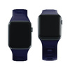 3MK Silicone Watch Strap granatowy/ocean blue dla Apple Watch 42/44/45/49mm