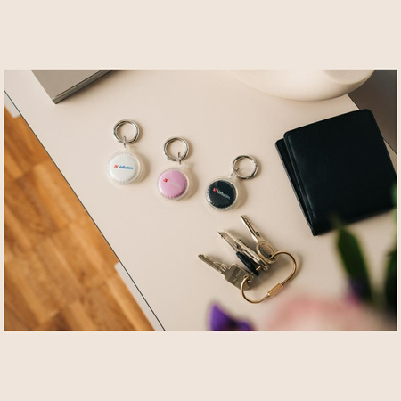 Verbatim My Finder Coin Bluetooth czarny biały fioletowy/black white purple - urządzenie do śledzenia 3szt MYFC-03BWP 32135