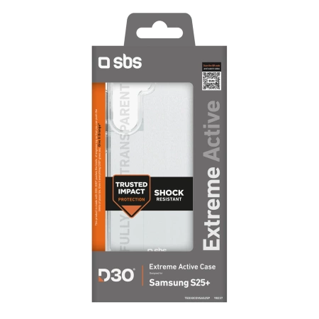 D3O Cover Samsung S25+, transparent