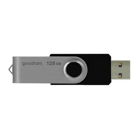 Goodram pendrive 128 GB pamięć USB 2.0 20 MB/s (od.) - 5 MB/s (zap.) czarny (UTS2-1280K0R11)