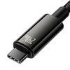 Kabel USB C - USB C 480Mb/s 240W 2m Baseus Tungsten Gold CAWJ040101 - czarny