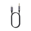 FONENG Kabel BM31 USB-C - JACK 3.5MM 1M schwarz