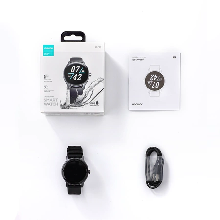 Joyroom FC1 Classic Serie Anrufbeantworter Smartwatch IP68 Grau (JR-FC1)