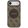 Guess 4G Circle Classic Logo MagSafe Hülle für iPhone Air - braun