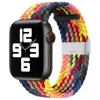 Geflochtenes Stoffarmband Armband Stoffband für Apple Watch 38 / 40 / 41 mm - Mehrfarbig