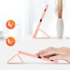 Dux Ducis Domo eco-leather case with stand for Samsung Tab S9 FE+ - pink