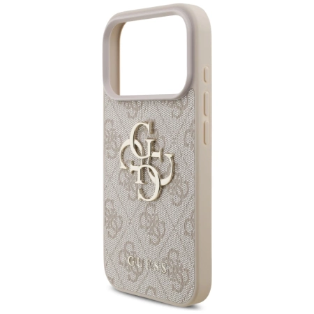 Guess 4G Big Logo Case für iPhone 17 Pro - Rosa