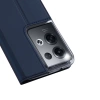 Dux Ducis Skin Pro Hülle für Oppo Reno 8 Pro Flip Cover Card Wallet Stand blau