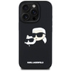Case IPHONE 16 PRO MAX Karl Lagerfeld HC 3D Rubber Double Heads black
