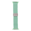 FORCELL F-DESIGN FA02 pasek magnetyczny nylonowy do APPLE Watch 38 / 40 / 41 mm pistacjowy