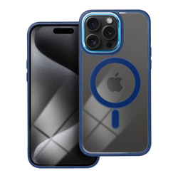 Futerał Color Edge Mag Cover kompatybilny z MagSafe do IPHONE 15 PRO MAX niebieski
