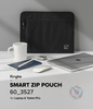 Ringke Smart Zip Pouch universal case for laptop, tablet (up to 13 ''), stand, bag, organizer, beige