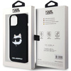 Karl Lagerfeld KLHMP15MSCHPPLK iPhone 15 Plus / 14 Plus 6.7" czarny/black hardcase Silicone Choupette Head MagSafe