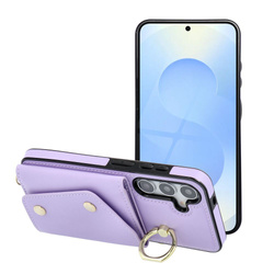 Futerał portfel WONDER dla SAMSUNG S25 EDGE liliowy