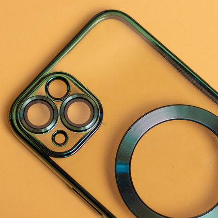 Nakładka Color Chrome Mag do iPhone 17 Pro 6,3" zielona