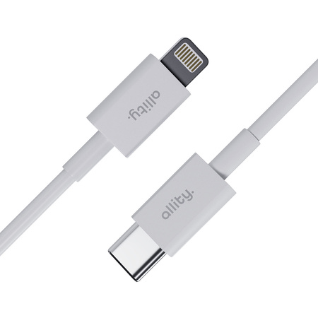 Allity kabel AUC-03 USB-C - Lightning 2,0 m 27W biały