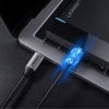 Kabel USB-C do USB-C 3.1 PD UGREEN Power Delivery 60W 1,5m (czarny)
