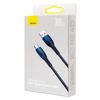 Kabel USB do USB-C Baseus Glimmer, 100W, 1m (niebieski)