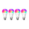 Smart W i-Fi LED Bulb RGBW W 4 Pack