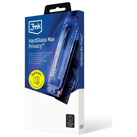 Szkło hartowane 3MK HardGlass Max Privacy z aplikatorem do Apple iPhone 15 Pro Max