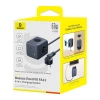 Listwa zasilająca Baseus EnerFill FA11 67W kostka USB-A + USB-C + 3 x gniazdo EU 1,5m - czarna