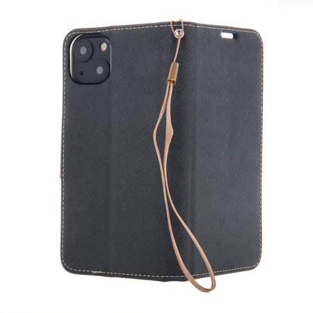 Etui Smart Fancy do iPhone 16 Pro 6,3&quot; czarno-złote