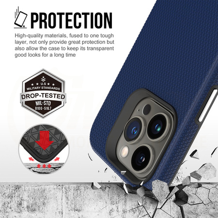 Vmax nakładka Triangle Case do Samsung A34 granatowa
