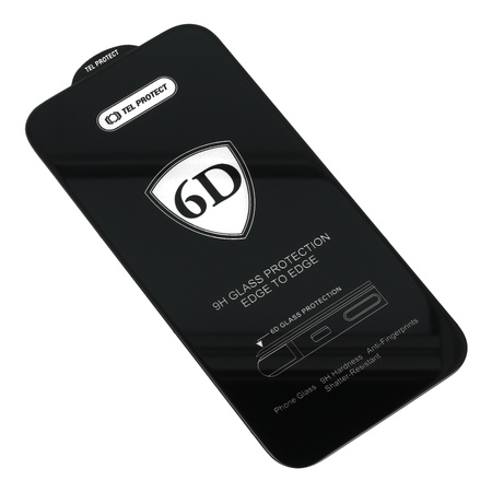 Hartowane szkło Full Glue 6D do MOTOROLA MOTO G84 5G CZARNE