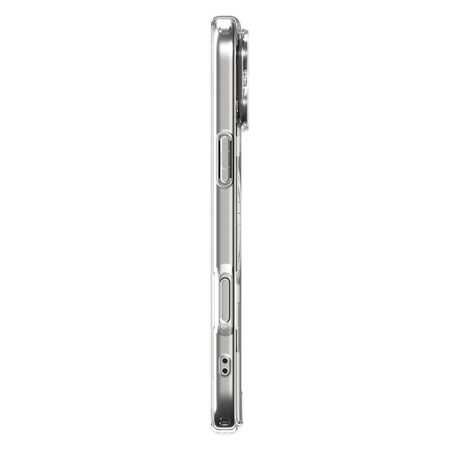 SPIGEN futerał ULTRA HYBRID MAG kompatybilny z MagSafe do IPHONE 17 Pro clear white