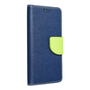 Kabura Fancy Book do IPHONE 15 PRO MAX granatowy / limonkowy