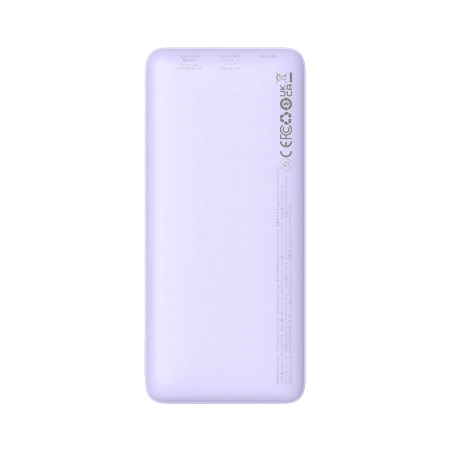 Baseus Airpow Schnelllade-Powerbank 10000 mAh 20 W Nebula Purple