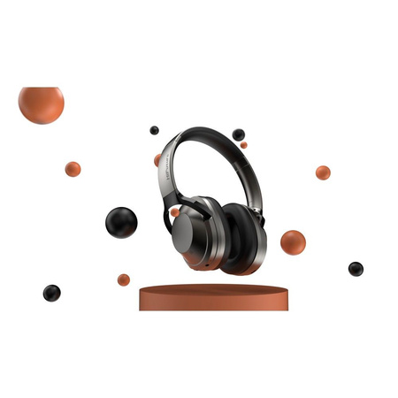 Bezprzewodowe słuchawki nagłowne HIFuture TOUR PRO z ANC czarne