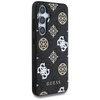 Etui Guess 4G Printed Colored Peony Pattern MagSafe do Samsung Galaxy S25 czarny