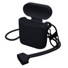 Accessories - Apple AirPods 4 - 3mk Silicone AirPods Case Black
