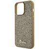 Guess Disco Metal Script Hülle für iPhone 15 Pro Max – Gold