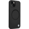 Original Handyhülle IPHONE 14 BMW Signature Liquid Silicone MagSafe (BMHMP14SSILBK2) schwarz